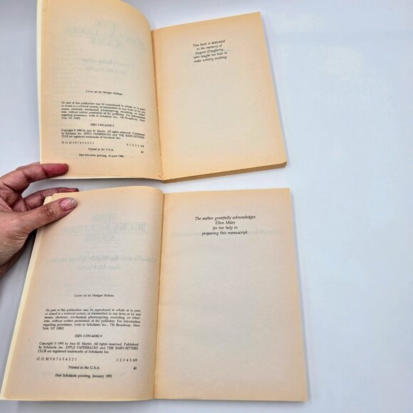 The Babysitters Club Books Lot Of 6 #21, 23, 36, 40, 47, 54 Read - Picture 13 of 16